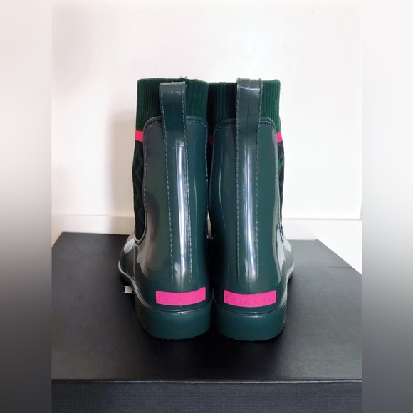 COACH Rubber Rainbootie US 7 *NEW WITH BOX* - Picture 3 of 8